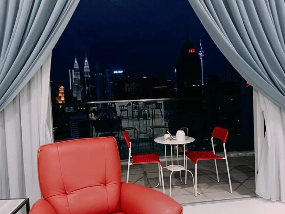 Wonderful Blue City View @Regalia Residence Kuala Lumpur Kültér fotó
